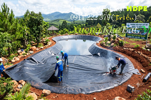 Bạt HDPE chống thấm