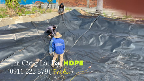 Bạt lót hồ tại Gia Lai