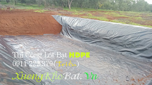 Bạt lót hồ tại Quảng Ngãi