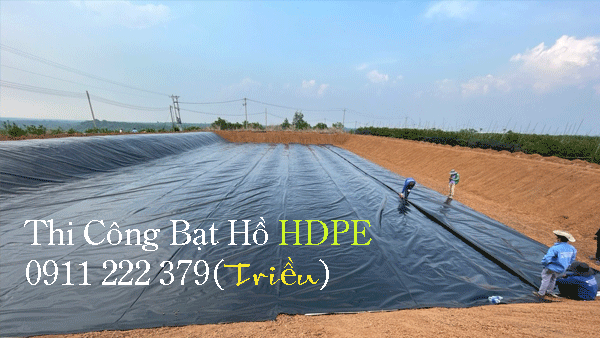 Màng bạt nhựa HDPE 0.75mm