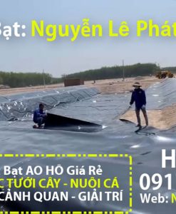 Cung Cấp Màng (Bạt) Chống Thấm HDPE Uy Tín Tại Bến Cát